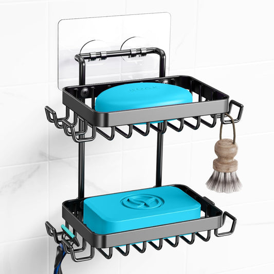 2 Tier Bar Soap Holder 