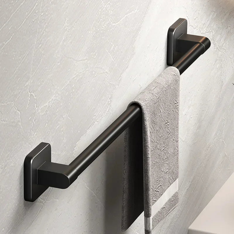 Towel Rack Door Hanger Shelf over Door Towel Bar Hanging Holder Stainless Steel Bathroom Kitchen Cabinet Shelf Bathroom Hardware