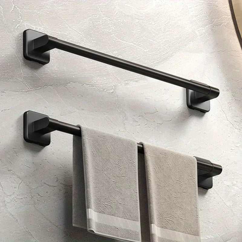 Towel Rack Door Hanger Shelf over Door Towel Bar Hanging Holder Stainless Steel Bathroom Kitchen Cabinet Shelf Bathroom Hardware