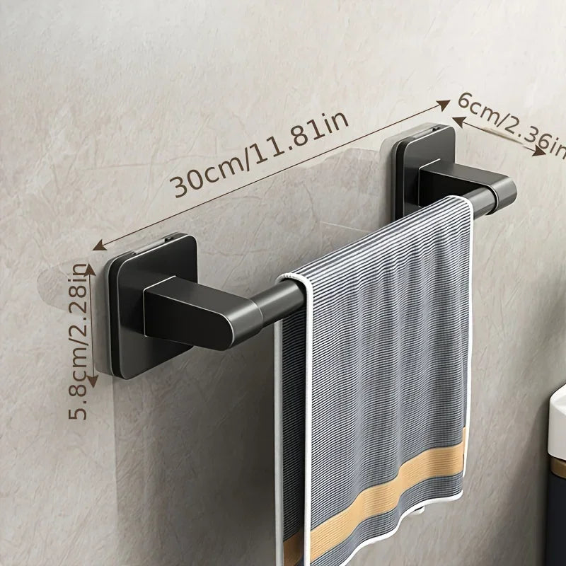 Towel Rack Door Hanger Shelf over Door Towel Bar Hanging Holder Stainless Steel Bathroom Kitchen Cabinet Shelf Bathroom Hardware
