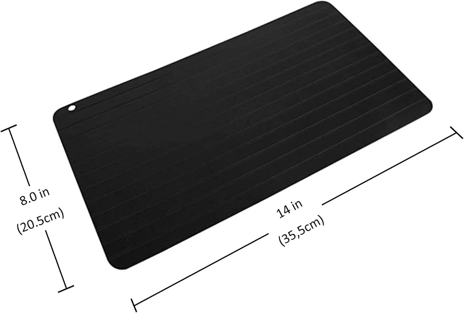 Defrosting Tray for Frozen Meat Dishwasher Safe Large Size Defroster Plate Thawing Tray